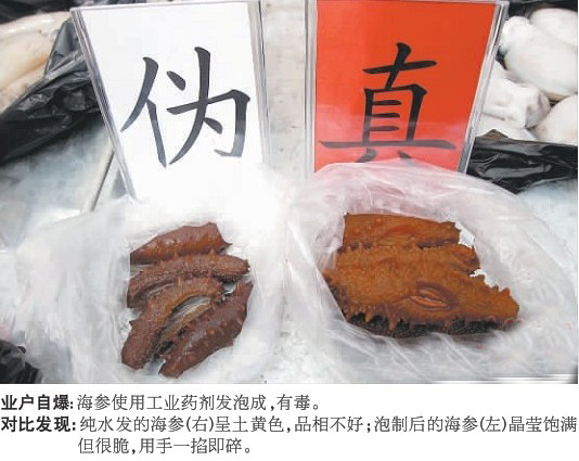 買(mǎi)海貨不能光看賣(mài)相 青島30余業(yè)戶(hù)自爆黑幕