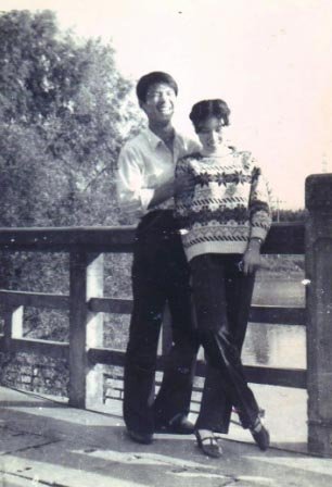 1984年10月，攝于武定門節(jié)制閘，很像山楂樹之戀