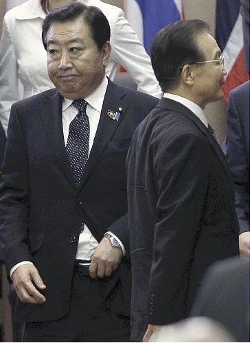 日媒稱中日領(lǐng)導(dǎo)人老撾擦肩而過(guò) 野田遭無(wú)視(圖)