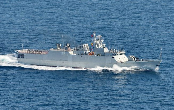 資料圖：中國(guó)056型護(hù)衛(wèi)艦。