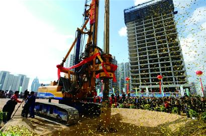 我市開始進(jìn)入地鐵建設(shè)的高潮期 3號(hào)、2號(hào)線都已開工建設(shè) 1號(hào)、4號(hào)、6號(hào)線也將陸續(xù)開工