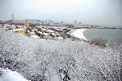 青島迎來(lái)入冬最大雪漫過(guò)腳踝 今明氣溫跌至-8℃