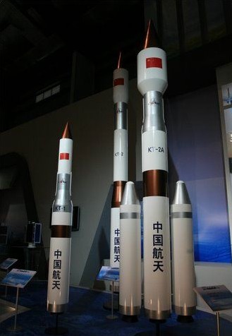 資料圖：外媒稱中國反衛(wèi)星武器或采用KT系列火箭。