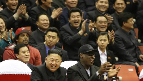 金正恩托NBA球星轉(zhuǎn)告奧巴馬:打電話(huà)聊籃球 不想打仗