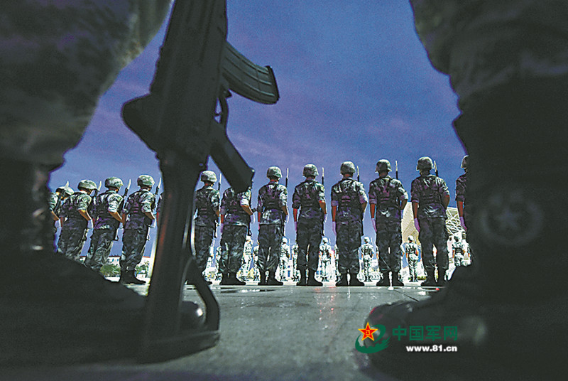 組圖：走進閱兵訓(xùn)練基地