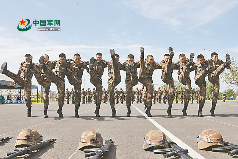 組圖：走進閱兵訓(xùn)練基地