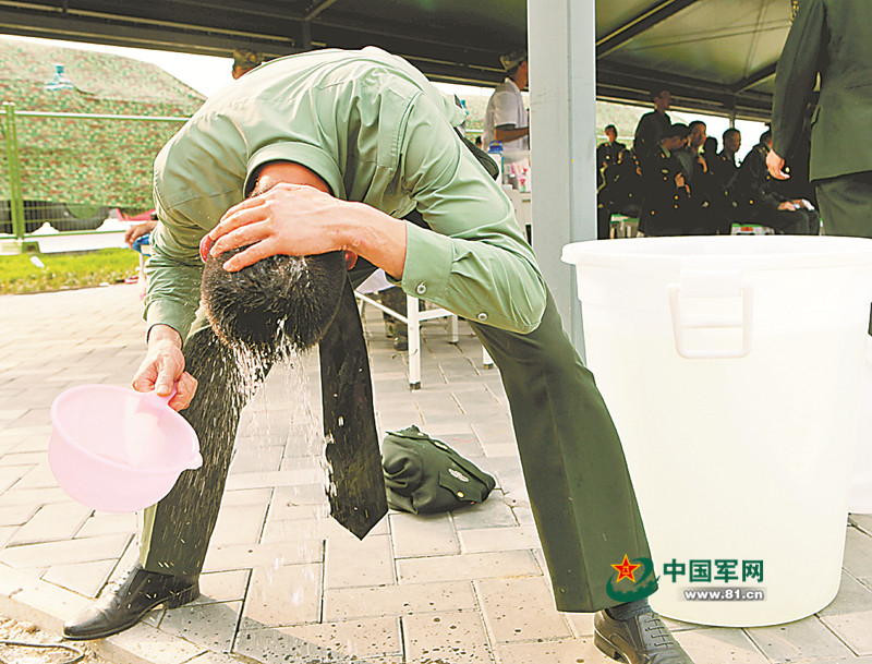 組圖：走進閱兵訓(xùn)練基地