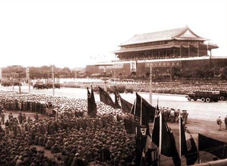 1949年開國(guó)大典閱兵(組圖)